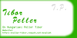 tibor peller business card